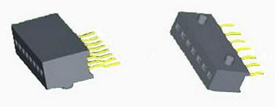 1. 00mm żeński heder dwurzędowy prosty typ