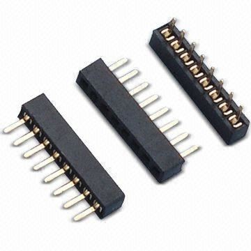 1,00 mm żeński nagłówek Jednorzędowy prosty typ